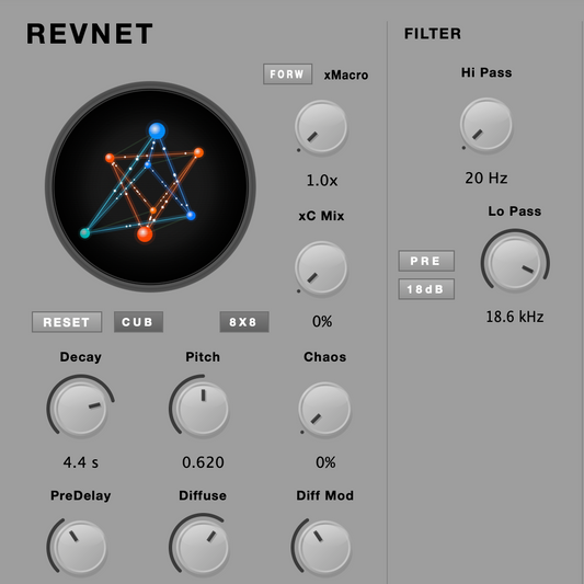 REVNET algorithmic reverb