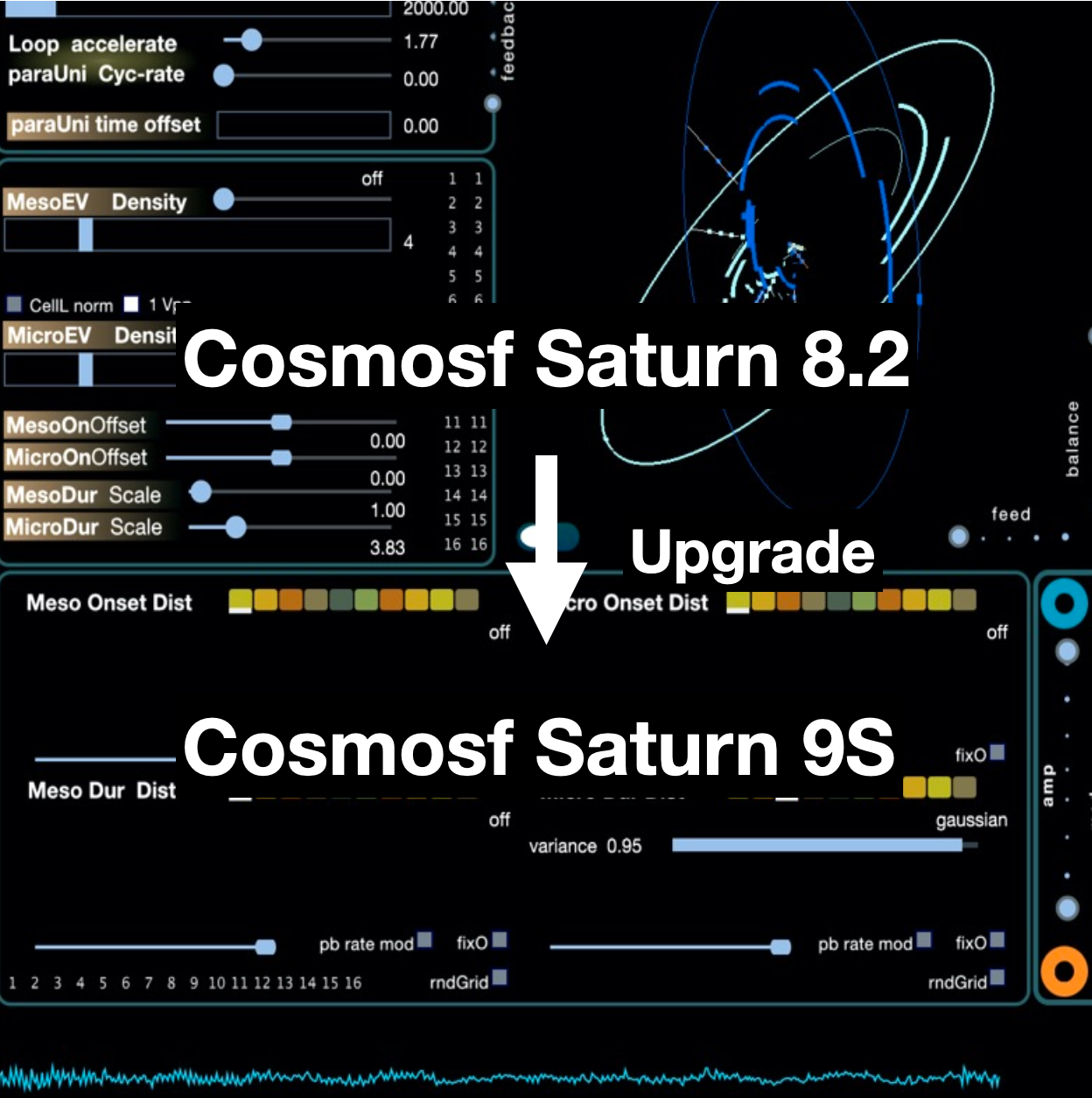 Cosmosf Saturn 8.2 -> 9S upgrade